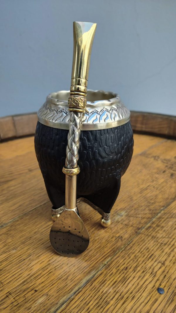 Torpedo Alpaca Cincelada Base y Bolitas + Bombillon Uruguayo Premium ($65089 por transferencia) - Imagen 2