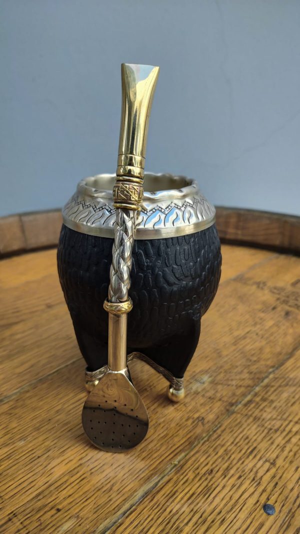 Torpedo Alpaca Cincelada Base y Bolitas + Bombillon Uruguayo Premium ($65089 por transferencia)